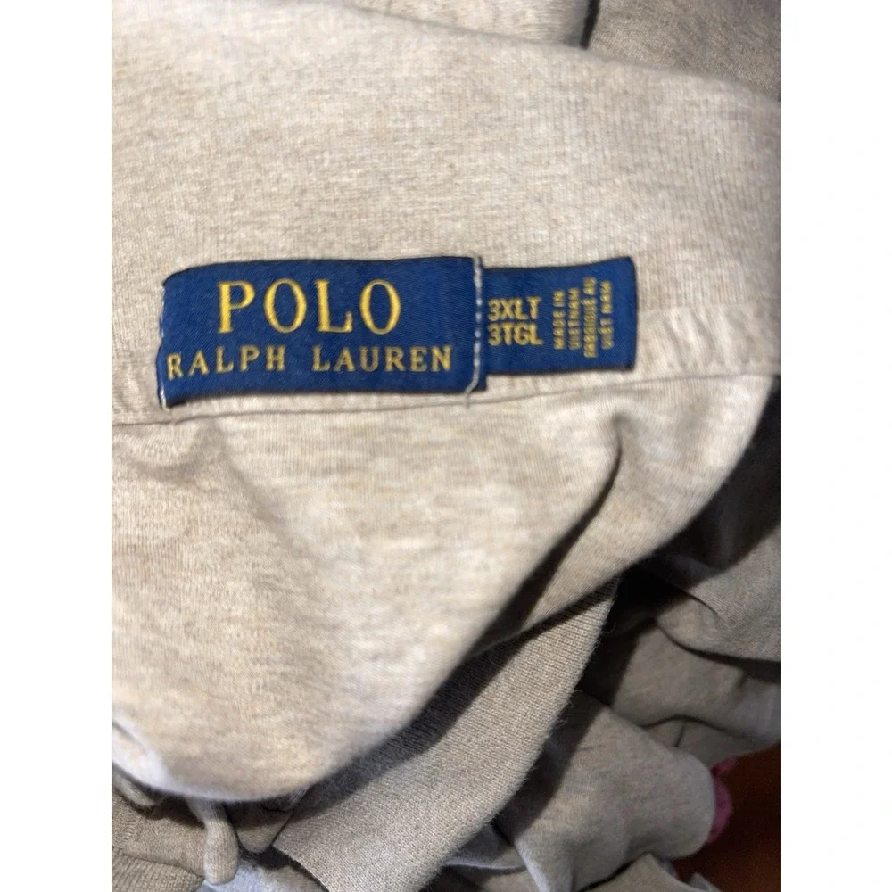Polo Ralph Lauren Heathered Tan‎ Polo Shirt Mens 3XLT